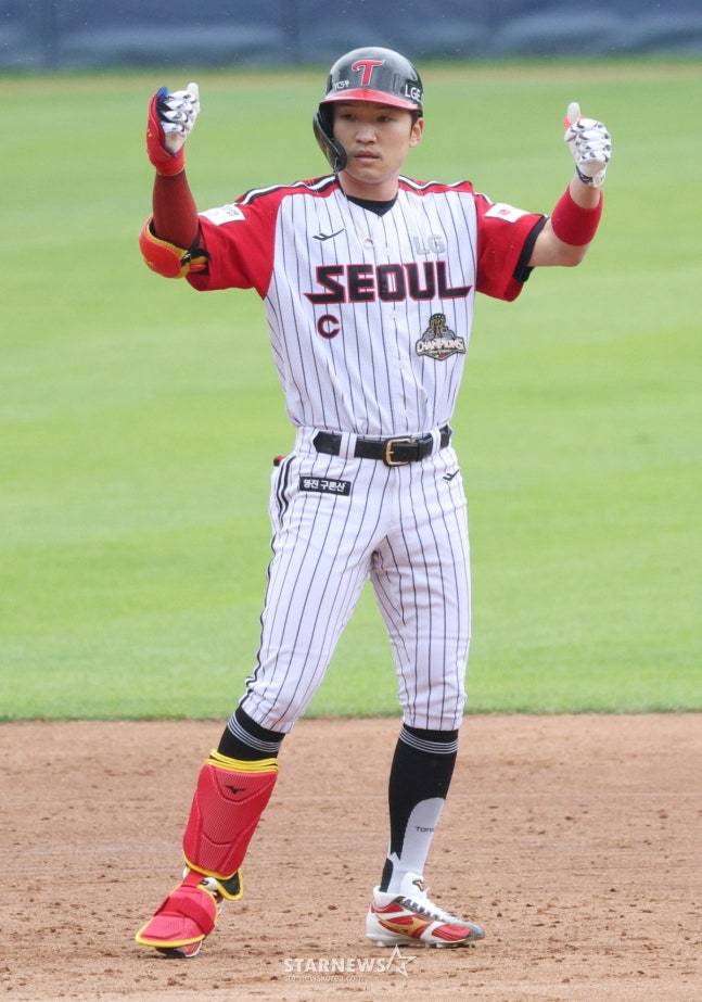 LG 주장 박해민. /사진=스타뉴스