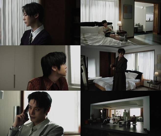The group Zerobaseone has heightened the excitement ahead of their comeback.Zerobaseone (Sung Han-bin, Kim Ji-woong, Seok Matthew, Kim Tae-rae, and Park Geon-wook) released the second concept film and photos for their sixth mini-album, Ascend -, on the 7th and 8th.The concept film, released first, began with the phrase WHERE THE MEN ARE, creating a meaningful atmosphere.While the grand scale of the visuals heightened the sense of immersion, the ending revealed that all scenes unfolded within a set, completing a cinematic narrative.The concept photos drew attention with images that looked as if they had captured a scene from a movie.Each member appeared like a character placed within their own space and situation, completing different narratives within a single scenario, adding to the viewing pleasure.They captivated attention by exuding an overwhelming aura within a restrained mood, while simultaneously revealing a more relaxed atmosphere.This content is currently garnering an enthusiastic response for its composition that tells a single story, befitting the concept of Scenario.The concept film and photos heightened immersion through direction that resembled a continuous sequence of movie scenes, and are raising curiosity about the new songs by interpreting 2000s sensibilities through Zerobaseones unique minimalism.Zerobaseone plans to demonstrate their expanded musical spectrum amidst unceasing leaps forward through their new album Ascend -, which condenses their musical journey into a single narrative, and the title track TOP 5.Meanwhile, Zerobaseones 6th mini album Ascend - will be released on various online music sites at 6 PM on the 18th. Zerobaseone is a group formed in April 2023 through the Mnet audition program Boys Planet.After making their official debut three months later with their first mini-album, they announced last February that they would extend their group activities as a five-member unit.Photo = WakeOne