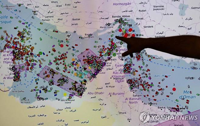 호르무즈 해협 [AFP 연합뉴스 자료사진. 재판매 및 DB 금지]
