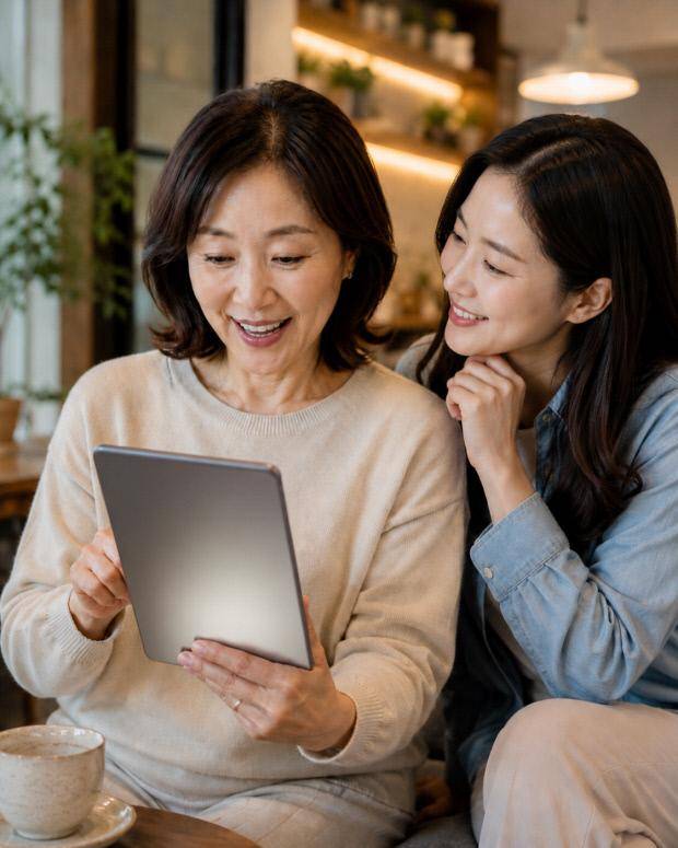 최근 SNS에서 엄마를 향한 애정을 ‘엄마 동결건조’, ‘엄미새’ 등 밈으로 표현하는 문화가 확산하고 있다. <ChatGPT Image>