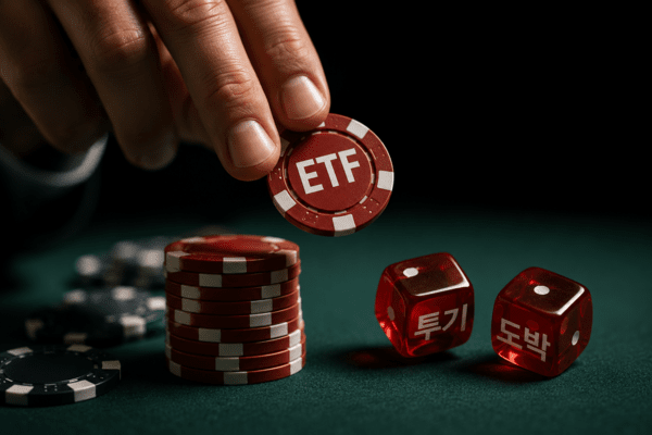 국내 ETF 시장은 여전히 '무엇이 많이 오를까'&nbsp;중심으로 움직이는 경향이 강하다. [출처=오픈AI]