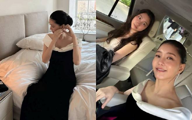 김희영 티앤씨재단 이사와 그의 딸. (사진=김희영 인스타그램 캡처)