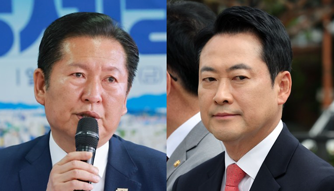 정청래 더불어민주당 대표와 장동혁 국민의힘 대표 [연합뉴스 편집]