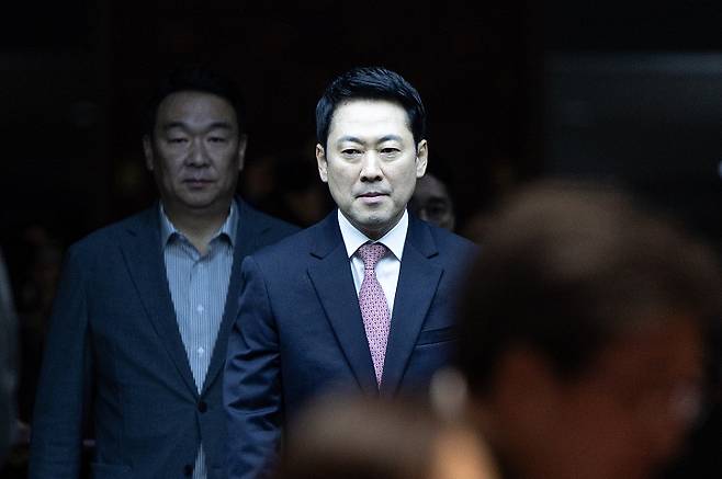 장동혁 국민의힘 대표가 지난 3월 서울 여의도 국회에서 열린 의원총회에 참석하고 있다.(사진출처 : 뉴스1)