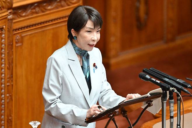다카이치 사나에 일본 총리. (사진=AFP)