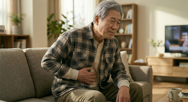 담낭암 초기에는 소화불량, 속 더부룩함 등이 나타나 위장질환으로 오해할 수 있다. 고려대구로병원 제공