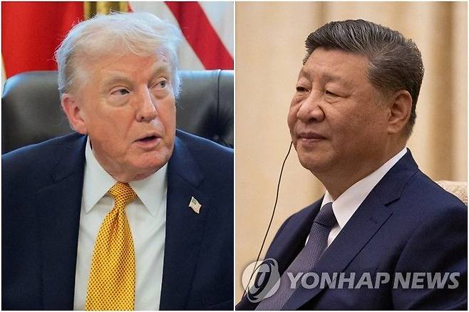 도널드 트럼프 미국 대통령과 시진핑 중국 국가주석. 사진=연합뉴스