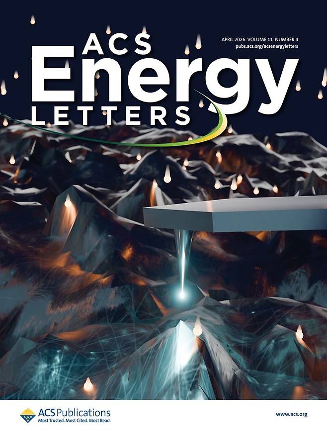 ACS Energy Letters 표지논문 선정 사진. KAIST 제공