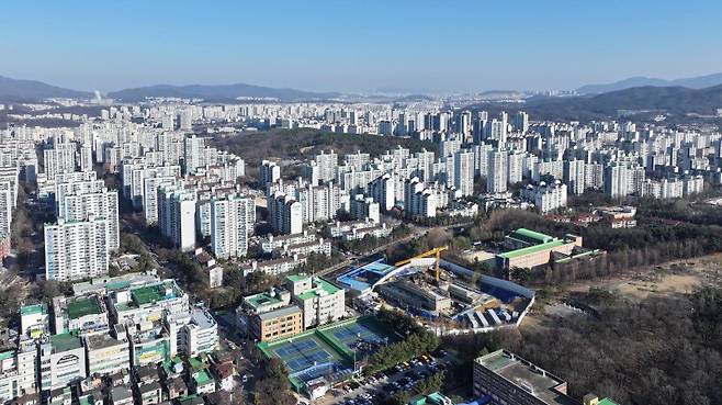 성남시 분당 노후계획도시 전경. 성남시 제공