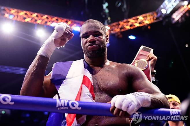 복싱 WBO 헤비급 타이틀을 차지한 대니얼 뒤부아 [AP=연합뉴스]