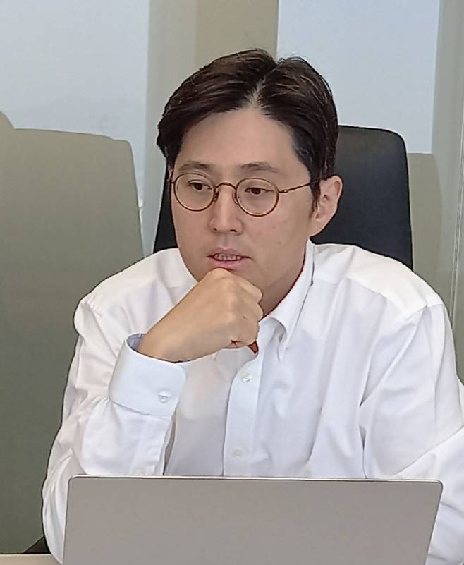 김태림 AXIS Law 대표변호사(한국웹3블록체인협회 사무총장). (사진=최훈길 기자)