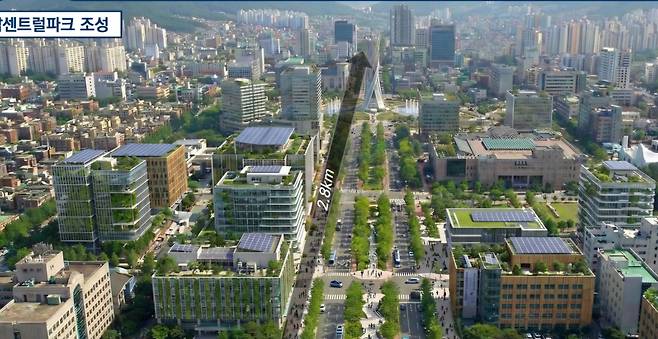 창원 센트럴파크 예상도. /박완수 후보 캠프