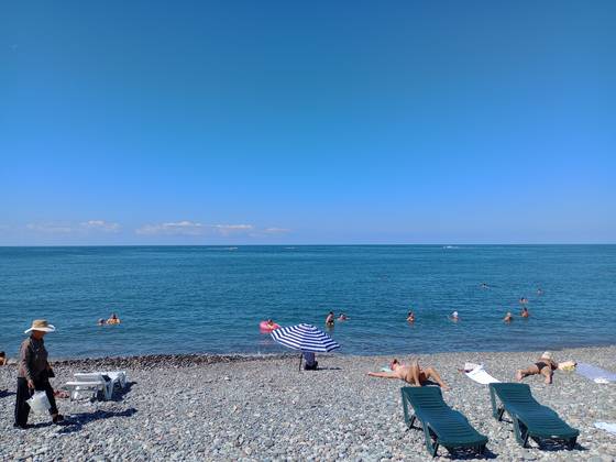 Beach at the resort town of Batumi, Georgia [JOEL DOWN]