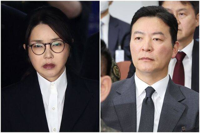 김건희 여사, 김성훈 전 경호처 차장. 연합뉴스