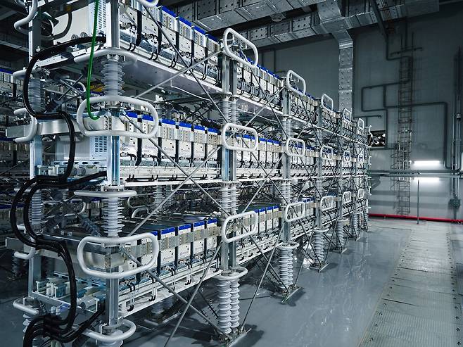 효성중공업이 독자기술로 개발한 전압형 HVDC [효성중공업 제공. 재판매 및 DB 금지]