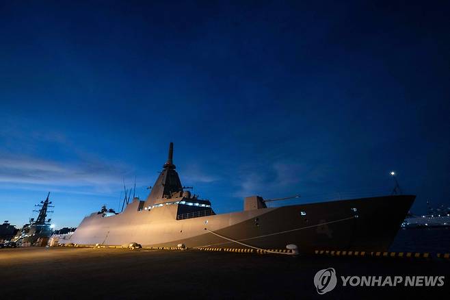일본 모가미급 호위함 [AFP 연합뉴스 자료사진. 재판매 및 DB 금지]