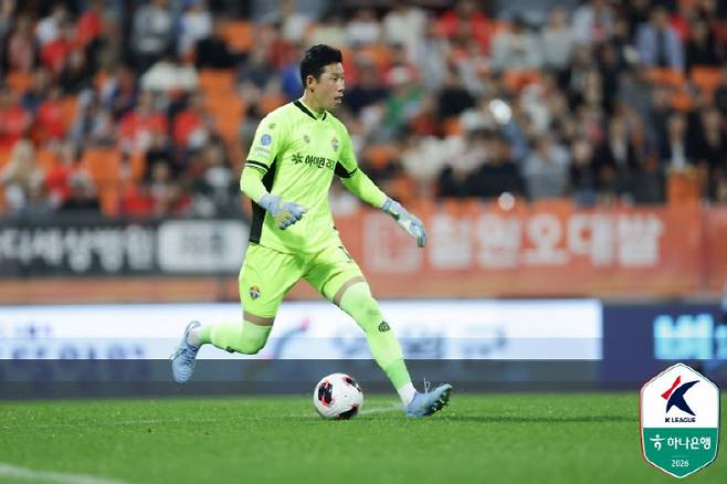 박청효(강원). 사진=한국프로축구연맹