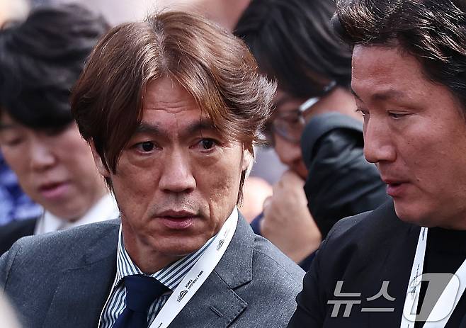 홍명보 국가대표팀 축구 감독 2026.4.7 ⓒ 뉴스1 구윤성 기자