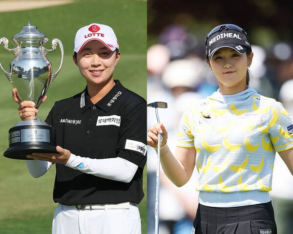 박현경 프로와 접전 끝에 2026년 한국여자프로골프(KLPGA) 투어 NH투자증권 레이디스 챔피언십 우승을 차지한 김효주 프로. 사진제공=KLPGA. (사진을 무단으로 사용하지 마십시오.)