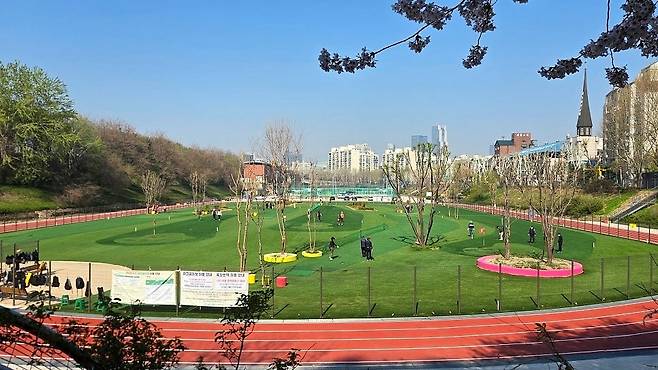 잠실 유수지 파크골프장