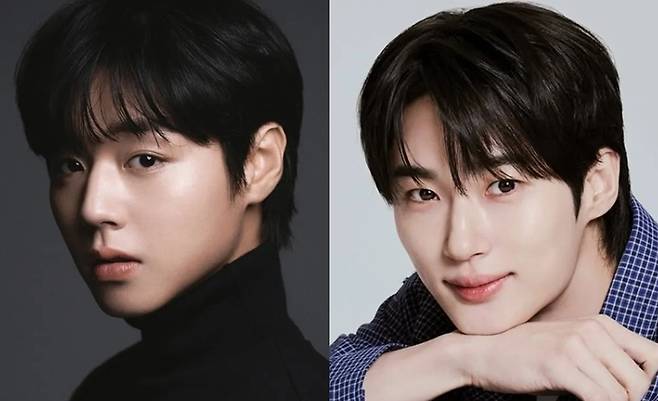 가수 겸 배우 박지훈(왼쪽)과 배우 변우석. YY엔터테인먼트, 바로 엔터테인먼트 제공