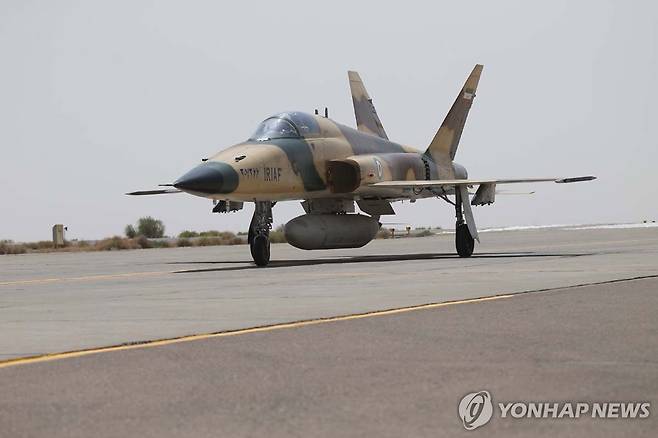이란 공군 전투기 (기사 내용과 직접적인 관계없음) [EPA 연합뉴스 자료사진]