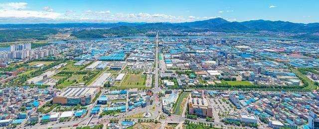 구미국가산업단지 제1단지 전경. 구미시 제공