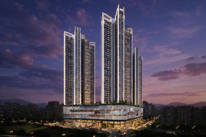 '목동윤슬자이' 투시도. GS건설