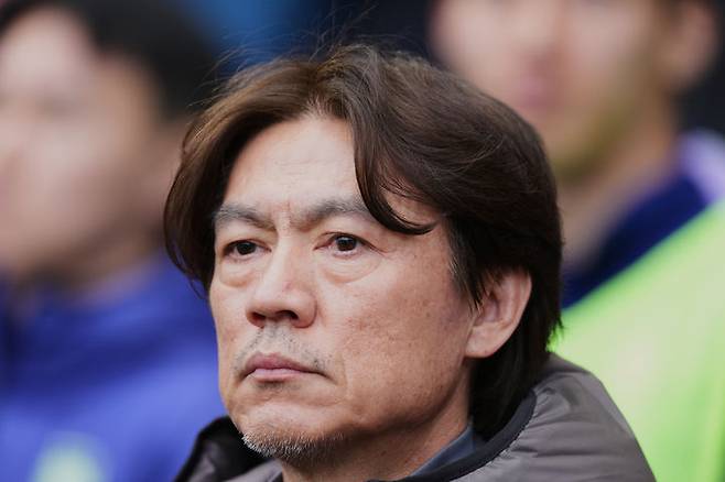 [밀턴케인스=AP/뉴시스]홍명보 축구대표팀 감독. 2026.03.28.