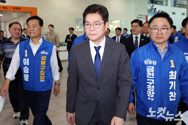 더불어민주당 정원오 서울시장 후보. 윤창원 기자
