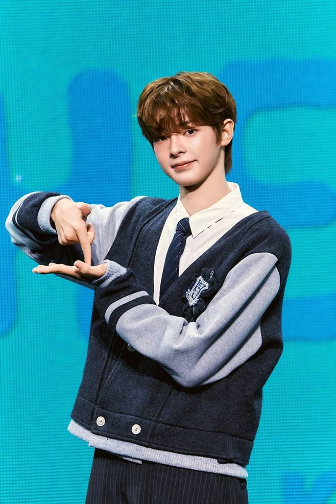 플레어 유 강우진. FNC엔터테인먼트 제공