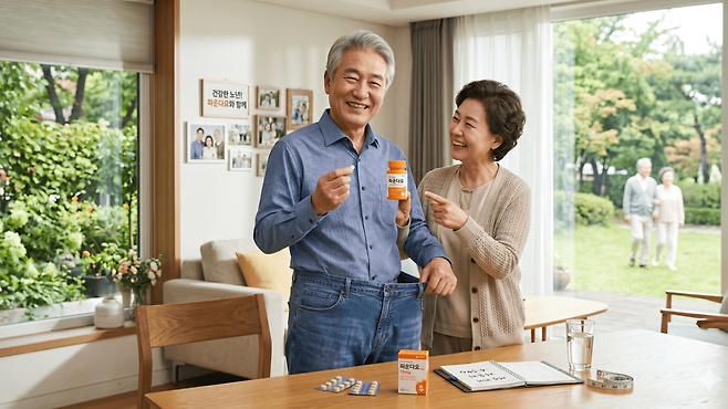 경구용 비만치료제 '파운다요(Foundayo, 성분명: 오르포글리프론)'의 임상 3상 결과를 근거로 65세 이상 고령 비만 환자에게서도 의미 있는 체중 감소 효과를 보였다는 연구 결과가 나왔다|출처: Gemini 생성