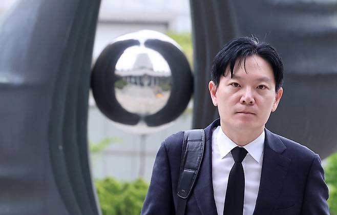 쌍방울 대북송금 사건 수사 과정에서 '연어 술파티 진술 회유 의혹'을 받는 박상용 인천지검 부부장검사. /뉴스1