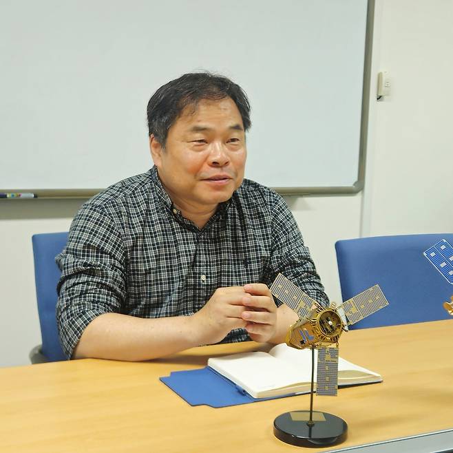 박응식 한국한공우주연구원 위성연구조정실장. 한국한공우주연구원 제공