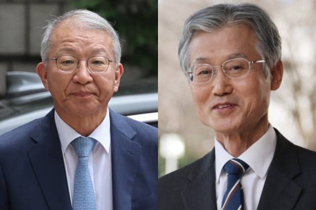 ▲양승태 전 대법원장(왼쪽), 조희대 대법원장 ⓒ연합뉴스