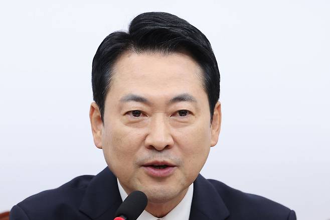 국민의힘 장동혁 대표. 뉴스1