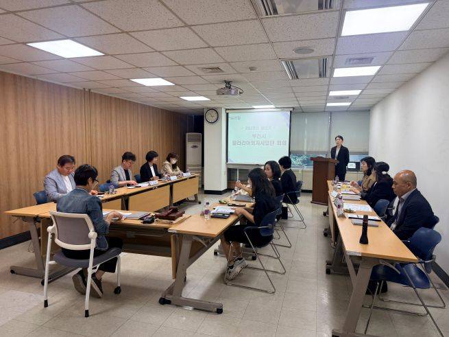 상반기 부천시 말라리아 퇴치사업단 회의 모습 ⓒ부천시 제공