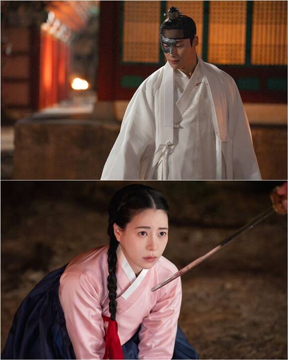 SBS 금토드라마 '멋진 신세계'에 출연하는 배우 허남준(위)와 임지연의 스틸이 공개됐다. /SBS