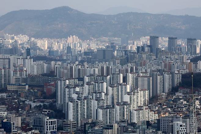 서울 아파트 전경. 뉴시스