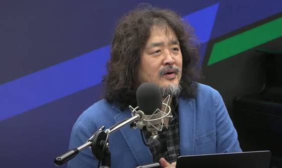 방송인 김어준. 사진 방송화면 캡처
