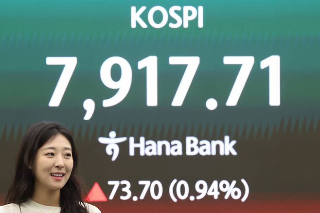 코스피 지수는 연일 사상 최고치를 경신하고 있지만, 시장 일각에서는 반도체 등 일부 업종으로의 '쏠림 현상'과 실물 경기와의 괴리를 지적한다./사진=뉴시스 /사진=권창회