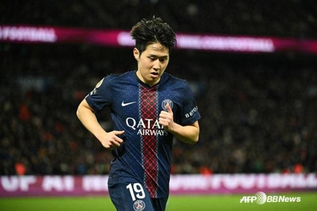 PSG 공격수 이강인. /AFPBBNews=뉴스1