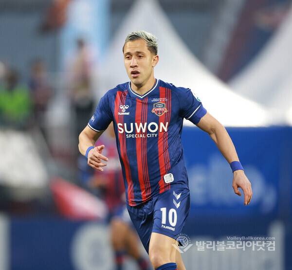 ■팀 오브 라운드 : 반등 신호탄 쏜 '충남아산'...사진은 수원FC 프리조.(사진=김경수 기자/ 발리볼코리아닷컴 DB)