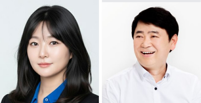 ▲ 사선거구 더불어민주당 이세미·국민의힘 김종환 후보. /사진제공=선관위