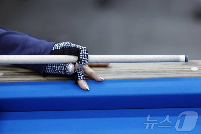 LPBA 무대에서 활약 중인 이미래 프로가 30일 오후 서울시 송파구 양재대로 한국체육대학교에서 뉴스1과 100세 운동법 '당구' 원포인트 레슨을 하고 있다. 2026.5.2 ⓒ 뉴스1 박정호 기자