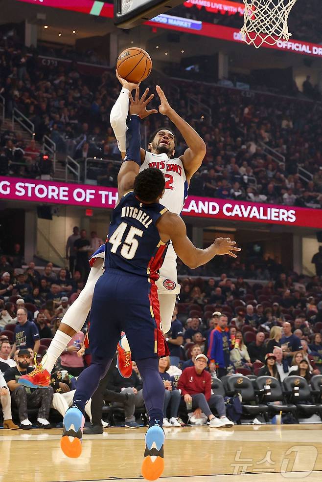 NBA 디트로이트가 클리블랜드를 꺾고 PO 준결승 7차전으로 승부를 끌고 갔다. ⓒ AFP=뉴스1