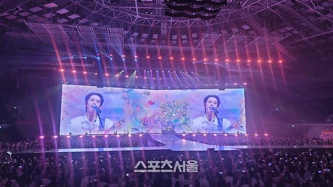 밴드 루시 KSPO DOME 콘서트 모습  사진ㅣ임재청 기자
