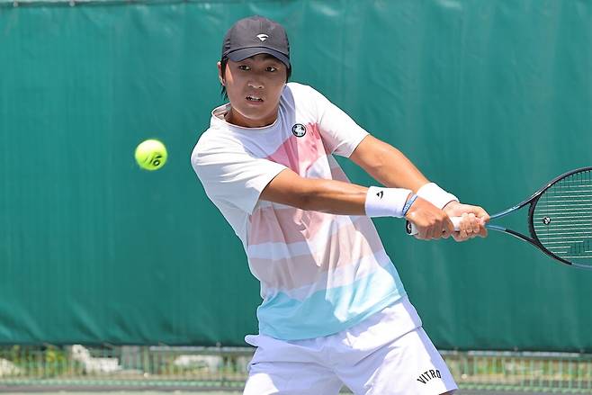 ITF 안동 국제남자테니스대회 단식 결승에 오른 노호영