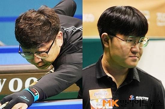 장성원(왼쪽)과 김건윤도 4강서 격돌한다.