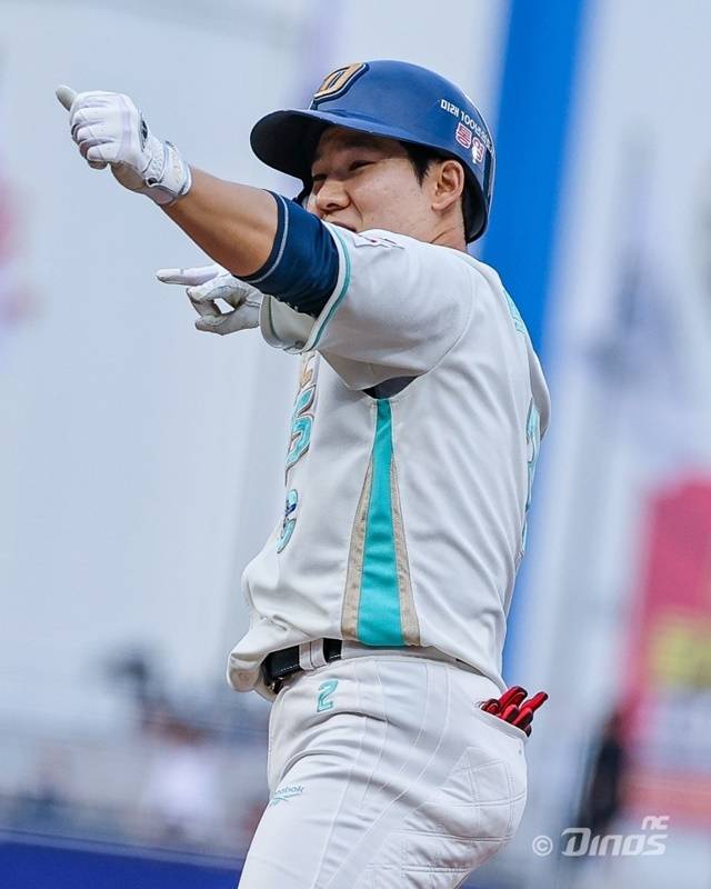 박민우는 16일 키움전에서 득점권 악마의 면모를 제대로 선보였다. 사진=NC 제공